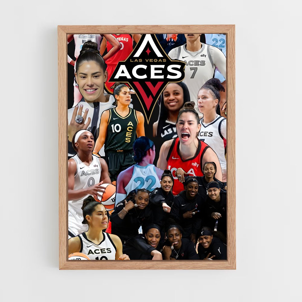 Poster Les Aces de Vegas – affiche Basketball (vue 4)
